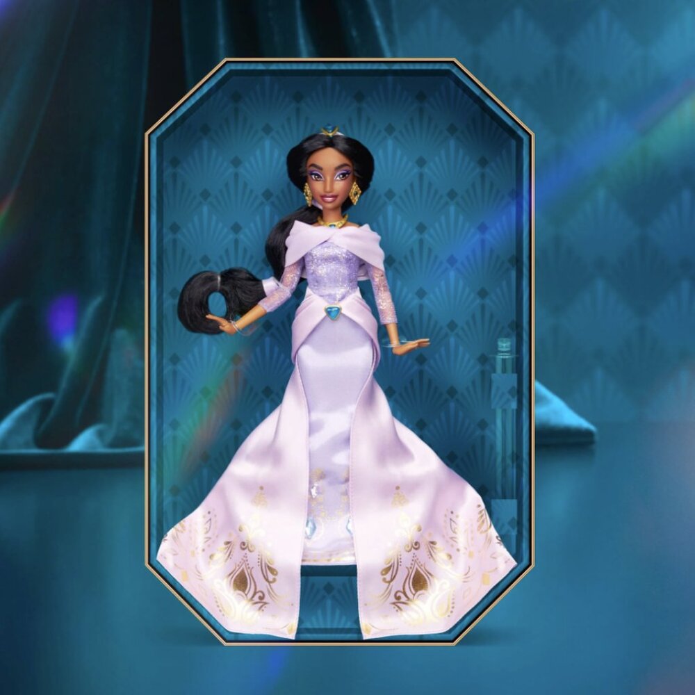 MATTEL DISNEY PRINCESS RADIANCE COLLECTION JASMINE ORIGINAL BOX & SHIPPING BOX